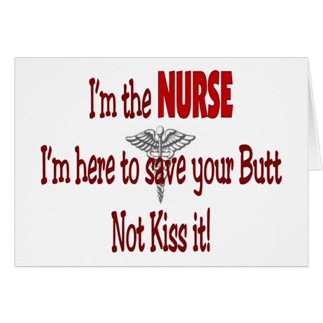 Funny Nurse Gifts (Voorkant Horizontaal)