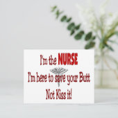 Funny Nurse Gifts Briefkaart (Staand voorkant)
