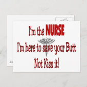 Funny Nurse Gifts Briefkaart (Voorkant / Achterkant)