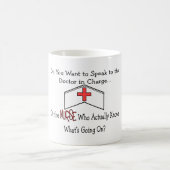 Funny Nurse Gifts Koffiemok (Center)
