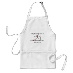 Funny Nurse Gifts Standaard Schort
