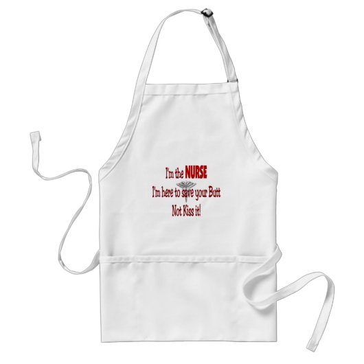 Funny Nurse Gifts Standaard Schort (Voorkant)