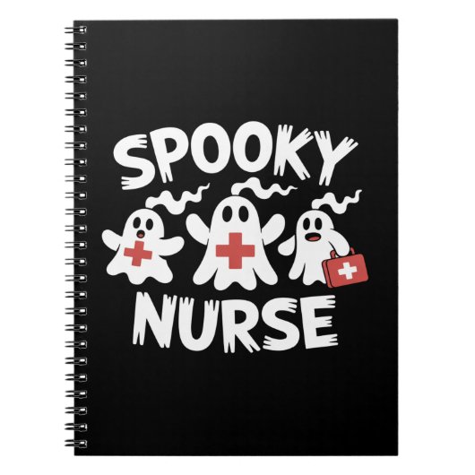 Funny Nurse Halloween Notitieboek (Voorkant)