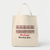 Funny Nurse Humor Canvas tas (Voorkant)