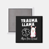 Funny Nurse Magneet (Voorkant / Achterkant)