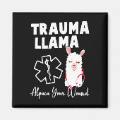 Funny Nurse Magneet (Voorkant)