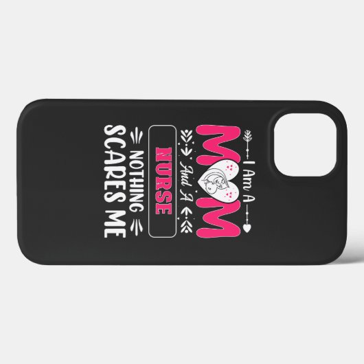Funny Nurse Mam, grappige citaten van Zurse Mam Case-Mate iPhone Case (Achterkant (horizontaal))