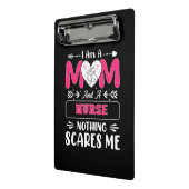 Funny Nurse Mam, grappige citaten van Zurse Mam Mini Klembord (Angled2)