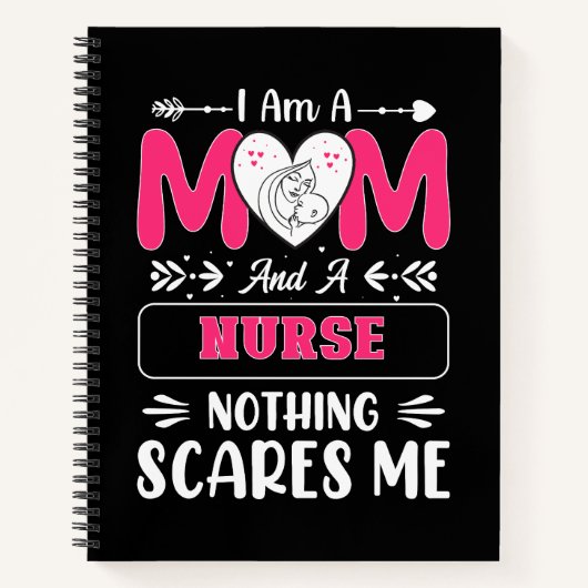 Funny Nurse Mam, grappige citaten van Zurse Mam Notitieboek (Voorkant)