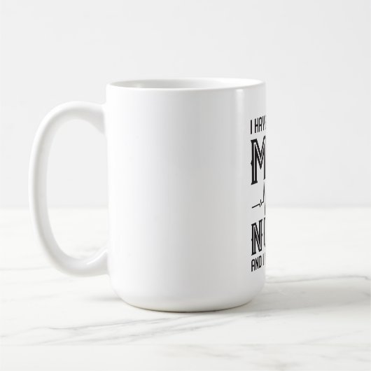 Funny Nurse Mam Registered Nurse Moederdag Gifts Koffiemok (Links)