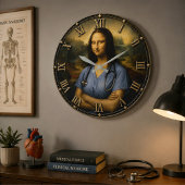 Funny Nurse Mona Lisa Grote Klok