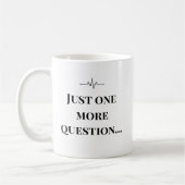 Funny Nurse Mug “One More Question” Custom Name Koffiemok (Links)