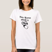 Funny Nurse Nap Women's White T-shirt (Voorkant)