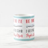 Funny Nurse of Doctor Medical needle mok (Center)