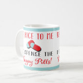 Funny Nurse of Doctor Medical Pills mok (Voorkant links)