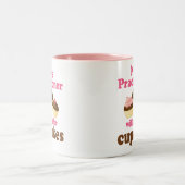 Funny Nurse Practitioner Tweekleurige Koffiemok (Center)