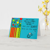 Funny Nurse Retirement Kaart (Gele Bloem)