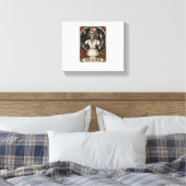 Funny Nurse Skeleton Tarot Kaart Halloween Nursing Canvas Afdruk (Insitu (Slaapkamer))