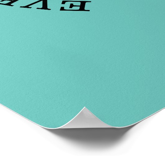 Funny Nurse Stethoscope Bunny Poster (Hoek)