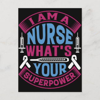 Funny Nurse T Shirt Designs for Healthcare Heroes Feestdagenkaart