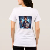 Funny Nurse T-Shirt for woman | Night Shift Nurse  (Achterkant)