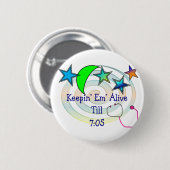 Funny Nurse T-Shirts en Gifts Ronde Button 5,7 Cm (Voorkant /achterkant)