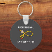 Funny Nurse Urology Crew T- Catheter Joke Student  Sleutelhanger (Voorkant)