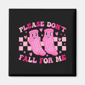 Funny Nurse Valentine Please Don't Fall For Me Rn  Magneet (Voorkant)