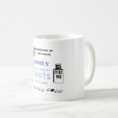 Funny Nurses Pensioen Mok Gepersonaliseerde Cartoo (Voorkant rechts)