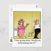 Funny Nurses's Day Humor Briefkaart (Voorkant / Achterkant)