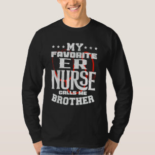 Funny Nursing Lover Graphic Brothers Men Favorite T-shirt