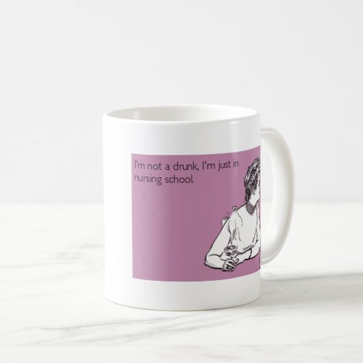 Funny Nursing Mok (Voorkant rechts)