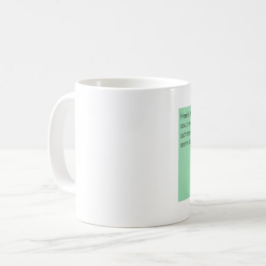 Funny Nursing Mok (Voorkant links)