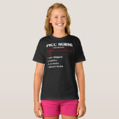 Funny Nursing Picc Team Nurse Registered Therapie  T-shirt (Voorkant volledig)