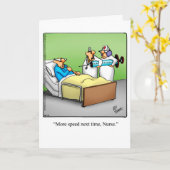 Funny Nursing School Afstuderen Gefeliciteerd Kaar Kaart (Gele Bloem)