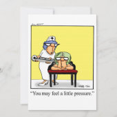 Funny Nursing School Afstuderen Uitnodiging (Voorkant)