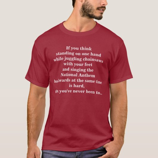 Funny Nursing School Shirt (Voorkant)