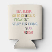 Funny Nursing School student Future Nurse Gifts Blikjeskoeler (Achterkant)