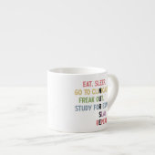 Funny Nursing School student Future Nurse Gifts Espresso Kop (Voorkant rechts)