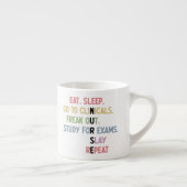 Funny Nursing School student Future Nurse Gifts Espresso Kop (Rechts)