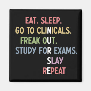 Funny Nursing School student Future Nurse Gifts Magneet