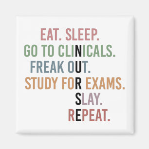 Funny Nursing School student Future Nurse Gifts Magneet