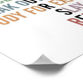 Funny Nursing School student Future Nurse Gifts Poster (Hoek)