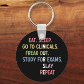 Funny Nursing School student Future Nurse Gifts Sleutelhanger (Voorkant)