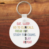 Funny Nursing School student Future Nurse Gifts Sleutelhanger (Voorkant)