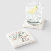 Funny Nursing School student Future Nurse Gifts Stenen Onderzetter (Zijkant)