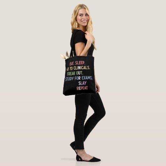 Funny Nursing School student Future Nurse Gifts Tote Bag (Op model)