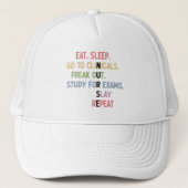Funny Nursing School student Future Nurse Gifts Trucker Pet (Voorkant)