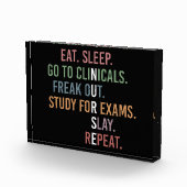 Funny Nursing School student Future Zurse Fotoblokken (Rechts)