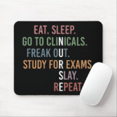 Funny Nursing School student Future Zurse Muismat (Met muis)